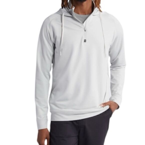 Sold Vandyke Half Zip Hoodie, Glacier Grey, Size XL, NWT - Picture 2 of 12